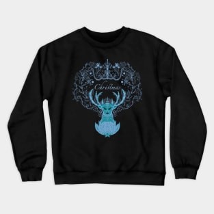 Winter deer gift Crewneck Sweatshirt